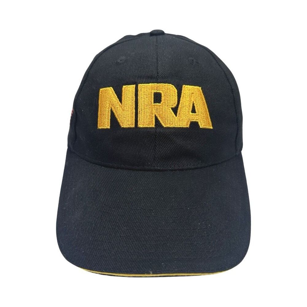 National Rifle Association NRA Embroidered StrapBack Hat - One Size
